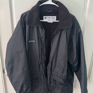 Vintage Columbia Fleece Lined Winter Coat